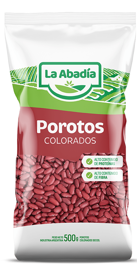 Porotos colorados